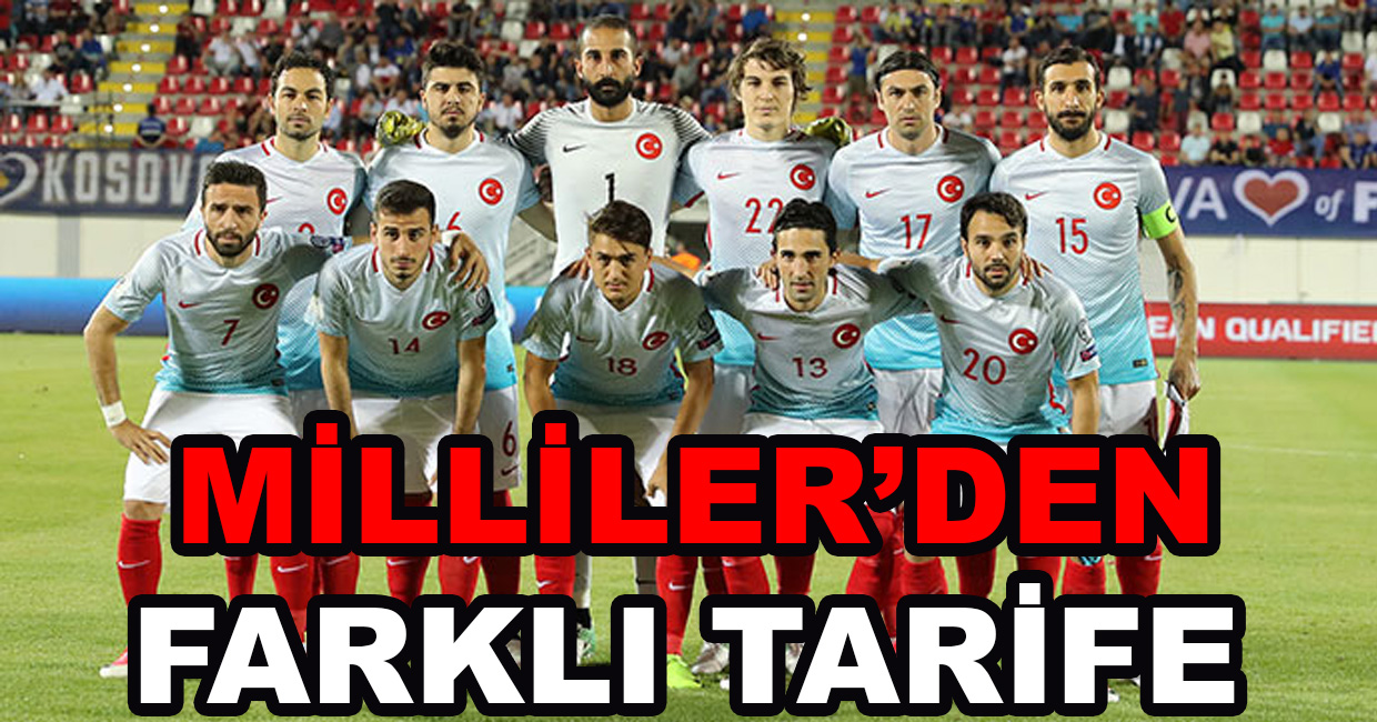 Millilerden farklı tarife