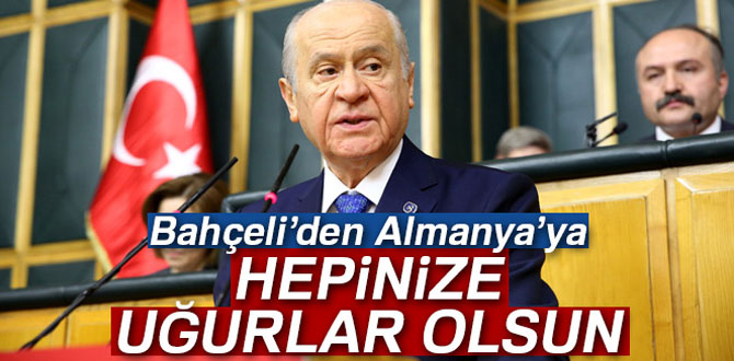 Devlet Bahçeli’den Almanya’ya gönderme