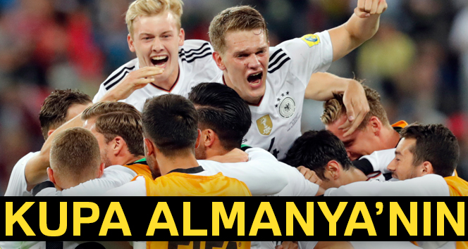 Almanya 1-0 Şili FIFA Konfederasyonlar Kupası şampiyonu kim oldu?