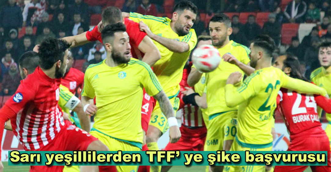 Şanlıurfaspor’dan TFF’ye şike başvurusu