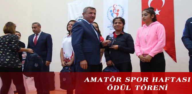 AMATÖR SPOR HAFTASI ÖDÜL TÖRENİ