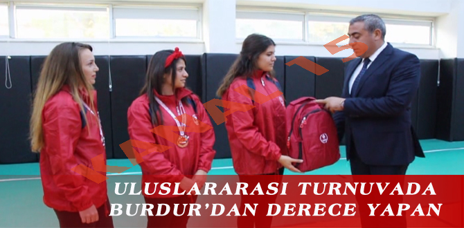 ULUSLARARASI TURNUVADA BURDUR’DAN DERECE YAPAN BOCCE SPORCULARI ÖDÜLLENDİRİLDİ