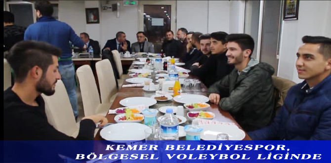 KEMER BELEDİYESPOR, BÖLGESEL VOLEYBOL LİGİ’NDE