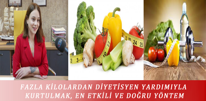 FAZLA KİLOLARDAN DİYETİSYEN YARDIMIYLA KURTULMAK, EN ETKİLİ VE DOĞRU YÖNTEM