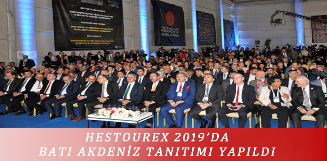 HESTOUREX 2019’DA BATI AKDENİZ TANITIMI YAPILDI