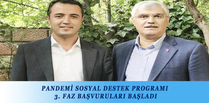 PANDEMİ SOSYAL DESTEK PROGRAMI 3. FAZ BAŞVURULARI BAŞLADI