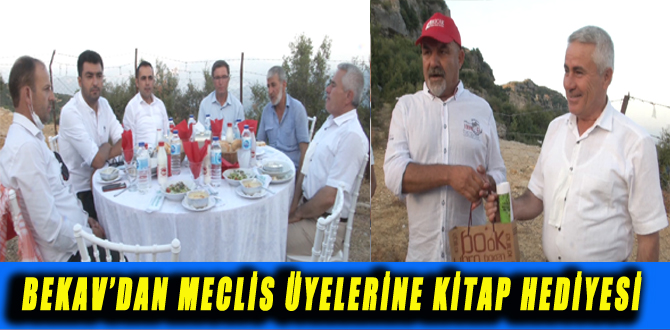 BEKAV’DAN MECLİS ÜYELERİNE KİTAP HEDİYESİ