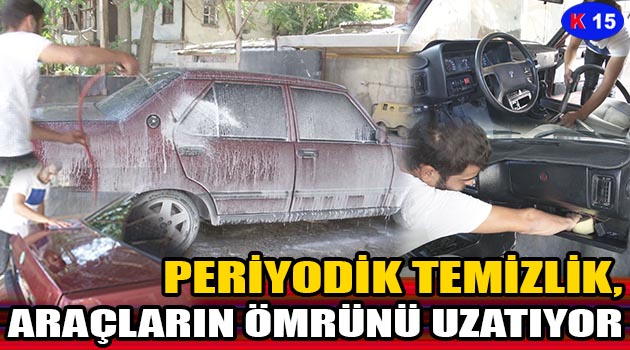 PERİYODİK TEMİZLİK, ARAÇLARIN ÖMRÜNÜ UZATIYOR