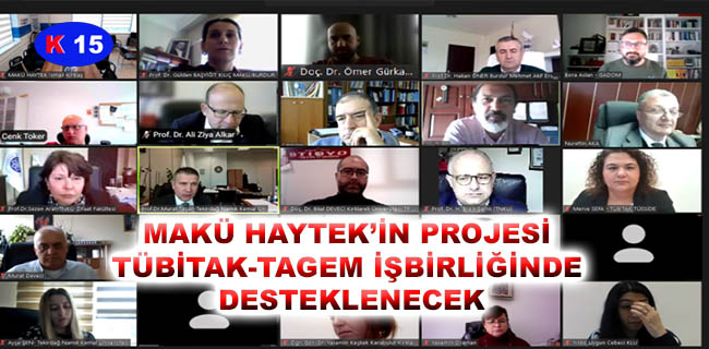 MAKÜ HAYTEK’İN PROJESİ TÜBİTAK-TAGEM İŞBİRLİĞİNDE DESTEKLENECEK